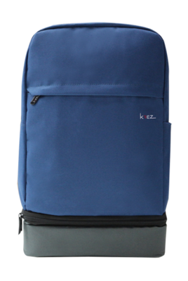 KREZ BP05 backpack, classic, 15.6, blue/grey, nylon